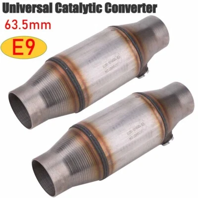 Catalizador deportivo 2 piezas 200 celdas Euro 4 metal 101 mm marca E E9 103R 63,5 mm DHL - Imagen 1 de 4