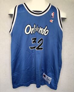 Vtg Shaquille O'Neal Champion Jersey Orlando Magic 32 Youth XL