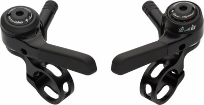 microSHIFT Thumb Shifter Set, 9-Speed, Double...