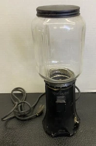 Vintage KitchenAid HOBART Electric Coffee Mill Grain Grinder Model A-9 Black - Picture 1 of 5