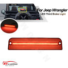 Red LED 3rd Center Third Brake High Mount Lamp For Jeep Wrangler TJ Unlimited LJ