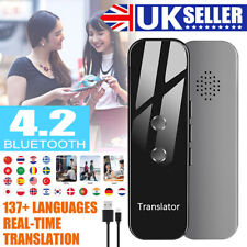 Portable Smart Translator Two-Way Real Time 140+ Languages Device Instant Voice