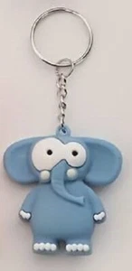 1 x Elephant Keyring. New. 3D PVC, Animal. Love Someone Special. FREE GIFT BAG! - Picture 1 of 5