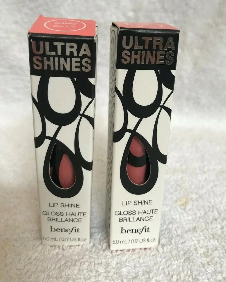 Benefit Ultra Shines Lip Shine Spiked Punch 0.17 Oz Boxed