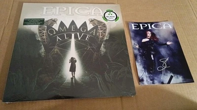 Epica Omega Alive 3 LP Deluxe Vinyl SIMONE SIMONS Signed Signiert Wacken  - Bild 1 von 4