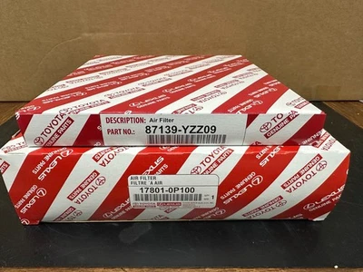 2016-2023 TOYOTA TACOMA V6  AIR & CABIN FILTERS SET - Image 1 of 3