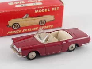 Asahi-Atc Modelo Pet N° 15 Prince Skyline Sports Cabriolet Rojo 1/42 - Picture 1 of 15