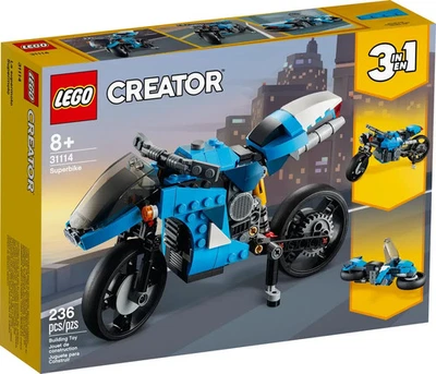 Superbike 31114 | Creator 3-in-1 - LEGO - Retired - 100% COMPLETE - Image 1 of 2