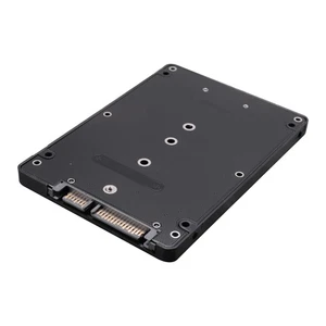 2X(M.2 NGFF to 2.5 Inch SATA SSD/MSATA to SATA Adapter Card Case (B Key for2566 - Afbeelding 1 van 7