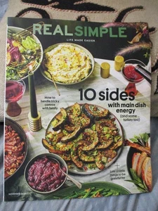 REAL SIMPLE NOVEMBER. 2025 NEW - Picture 1 of 1