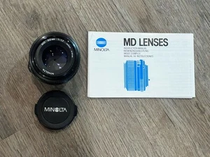 Minolta MD 50mm f/1.7 Standard Prime Lens - Tested & Working - Picture 1 of 3