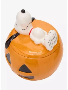 Peanuts Snoopy Jack-o-Lantern Keksdose — Bonus Küchentuch Set - Bild 1 von 9
