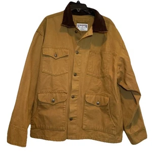 Giacca in tela Schaefer Outfitter 2XL con colletto in velluto a coste - Foto 1 di 11