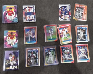 2025 Topps Series 2 Altanta Braves Insert Lot (14 Cards) Mojos, 35th Ann, Etc.. - Picture 1 of 16