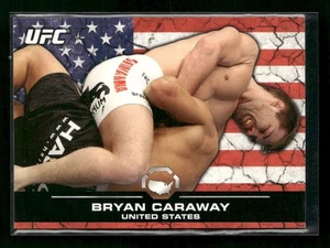 2013 Topps UFC Bloodlines #19 Bryan Caraway Flag Parallel #/188 - Picture 1 of 2