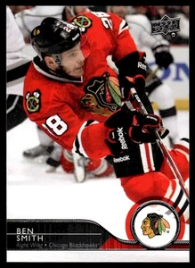 2014 Upper Deck Hockey Ben Smith 43 Chicago Blackhawks - Picture 1 of 2