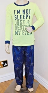 CARTERS BOYS 2 -PIECE COTTON POLYESTER FLEECE PJS 4 SIZES BNWT - Picture 1 of 5