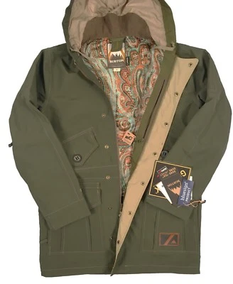 NEW $500 Burton Dune Gore-Tex Jacket!  Keef (Green)  Bluesign Approved - Image 1 of 2