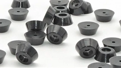 1/4” Tall Rubber Feet for Vintage Electronics  Clocks  Antiques  Wooden Chairs - Image 1 of 4