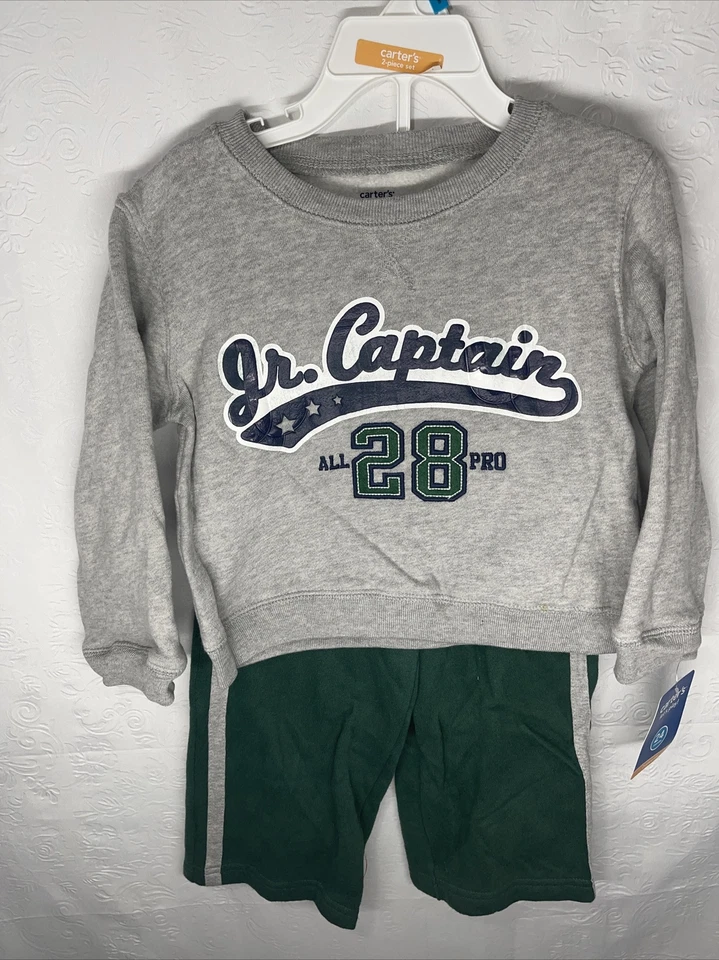 Carter's Boys 2 Pc Let’s Play Set NWT Size 24 Months - Image 1 of 4