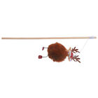  Christmas Cat Funny Stick Wooden Pole Chase Toy Kitten Teaser