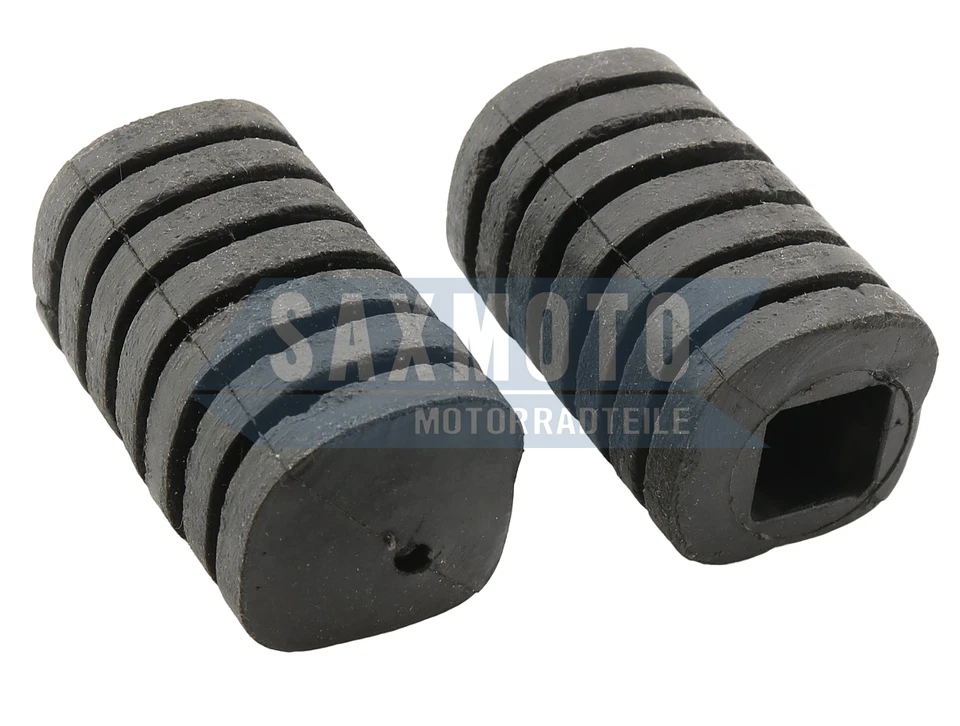 Reposapiés de goma delanteros YAMAHA XT500 Front Footrest Rubbers Foto 1 de 1