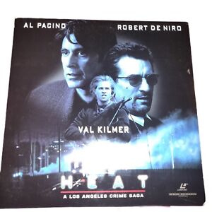 Heat Laserdisc  1996  Rated R  Al Pacino  Val Kilmer  Robert De Niro Widescreen