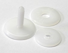 5 Sicherheits - Gelenke aus Kunststoff 35 mm / Teddy Gelenke bärenmachen (KS)