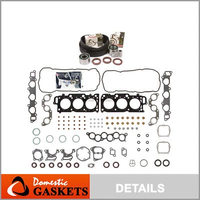 Head Gasket Set Timing Belt Kit Fit 99-04 Toyota Lexus ES300 RX300 3.0 1MZFE - Image 1 of 4