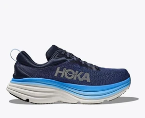 Scarpe Uomo Hoka One One M Bondi 8 Running Sport Corsa 1123202 OSAA Blu - Foto 1 di 5