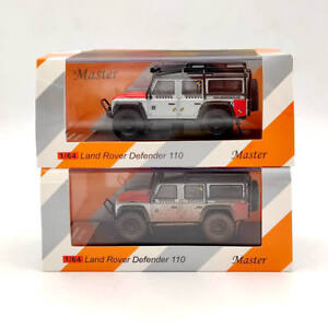 Master Land Rover Defender 110 Diecast Model Toys Car Collection Jurassic 1:64