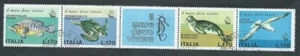 1978 ITALIA USATO STRISCIA SALVAGUARDIA DEL MARE - V3-6 - Picture 1 of 1