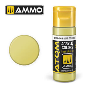 Ammo MIG ATOM-20016 - Version Nucléaire Color Faded Yellow 20ml - Neuf