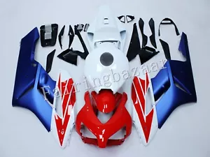 Fit for 2004 2005 CBR1000RR Blue Red White ABS Injection Bodywork Fairing Kit - Picture 1 of 7