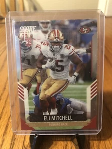2021 Panini Chronicles Score Eli Mitchell RC #420 49ers PACK FRESH! - Picture 1 of 2