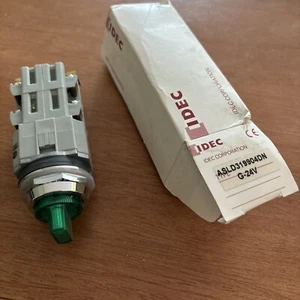 Nuevo interruptor selector iluminado IDEC ASLD319904DN G-24V - Imagen 1 de 4