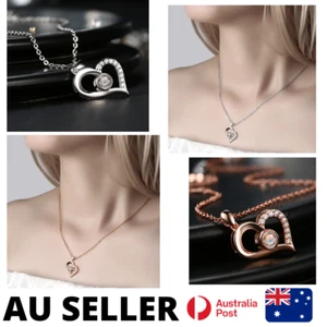 Custom Photo Necklace Projection Charm Locket - AU Stock - Picture 1 of 13