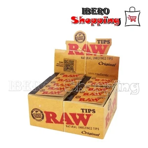 FILTROS RAW TIPS ORIGINAL, CAJA 50 LIBRITOS FILTROS TIPS. FILTER TIPS - Imagen 1 de 1
