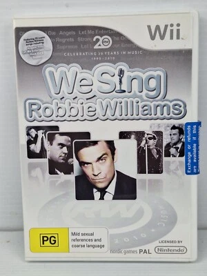WE SING ROBBIE WILLIAMS NINTENDO WII GAME - NEW & SEALED - OZ SELLER - Image 1 of 3