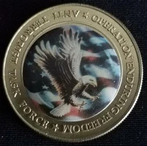 Rare JSOC Delta Force CAG Tier 1 SMU OEF Deployment Challenge Coin - Picture 1 of 2