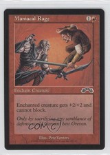 1998 Magic: The Gathering - Exodus Maniacal Rage #87 0ad