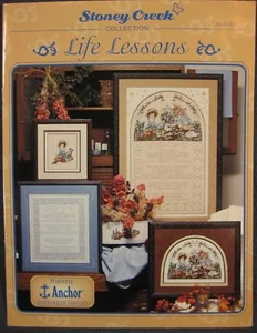 Stoney Creek Book 182 LIFE LESSONS Counted Cross Stitch Pattern Collection 1997 - Picture 1 of 2