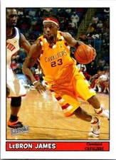 2005-06 LEBRON JAMES Bazooka Mini #50 Card LAKERS CAVALIERS Basketball Card