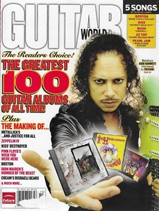 Guitar World Magazine Oct 2006 Metallica Zeppelin Kiss Pink Floyd Iron Maidan - Picture 1 of 9