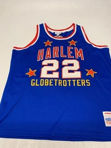 Rings & Crwns Jersey Blue Harlem Globetrotters #22 Sz XXL Men's A19 - Picture 1 of 6