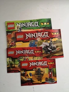 Instrucciones de Lego - Paquete Ninjago de 4 - 9441, 2559, 2258, 2516 - Imagen 1 de 2