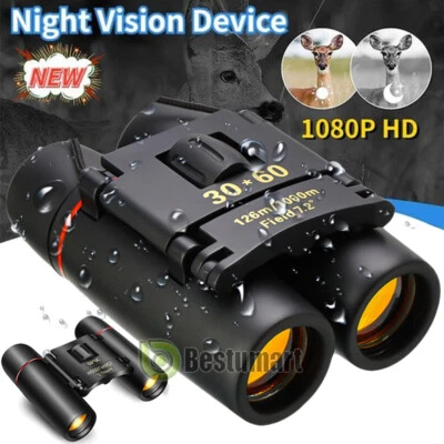 Poderoso 30x60 Binoculares De Visión Nocturna Telescopio Para Viaje Caza Hunting - Image 1 of 4