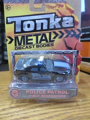 2015 Tonka Metal Diecast Bodies Police Patrol Car First Responders Series NEW - Image 1 of 4