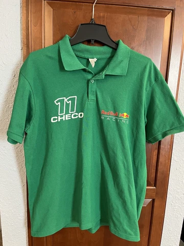 Red Bull Racing Polo Sergio “Checo” Perez Polo Large Green. Good Condition #11 Cover