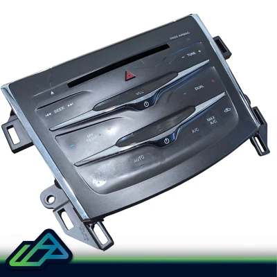 2013-2016 Lincoln MKS Dual Radio Climate Control Panel EA5T-18A802-AB READ DESC Foto 1 de 4